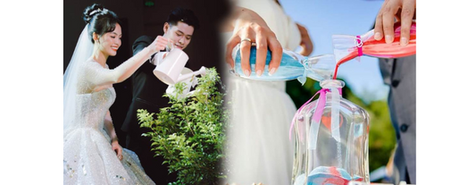 Tại sao nhiều cặp đôi lựa chọn thay đổi nghi thức rót rượu trong lễ cưới?