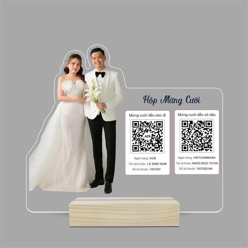 BẢNG QR MICA IN ẢNH